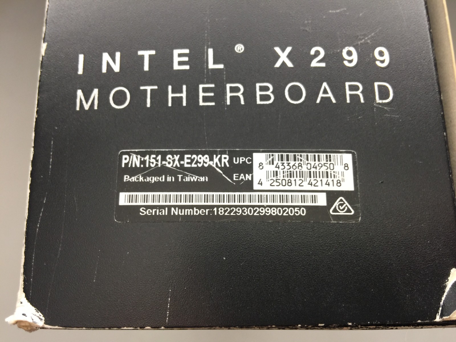 EVGA X299 Dark Intel X299 DDR4 LGA 2066 Intel X299 EATX 151-SX-E299-KR
