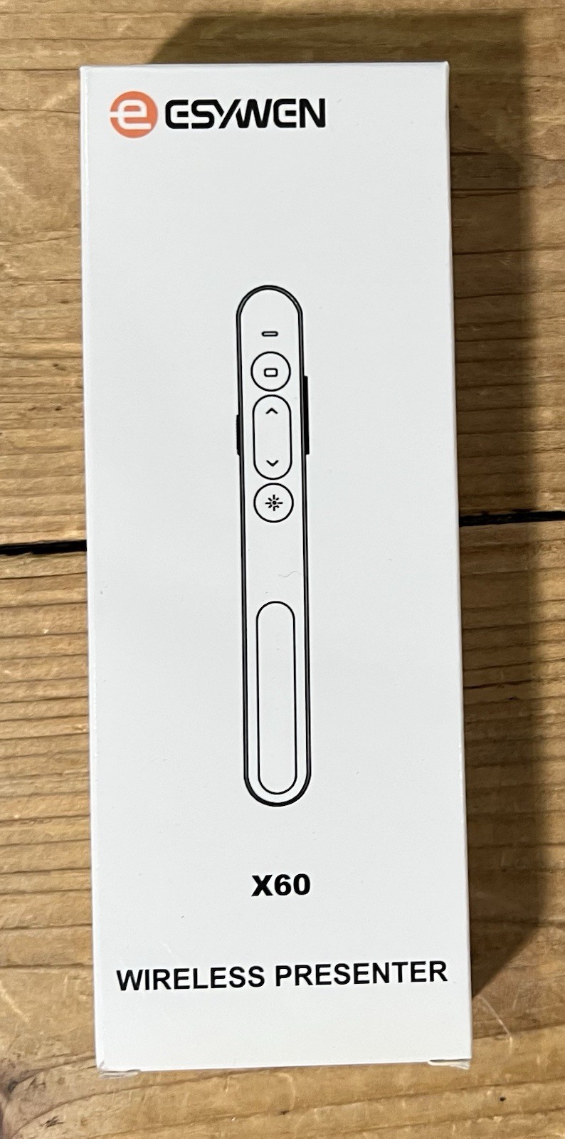 Esywen Wireless Presenter X6 – Ultra Slim Laser Revice – New In Box