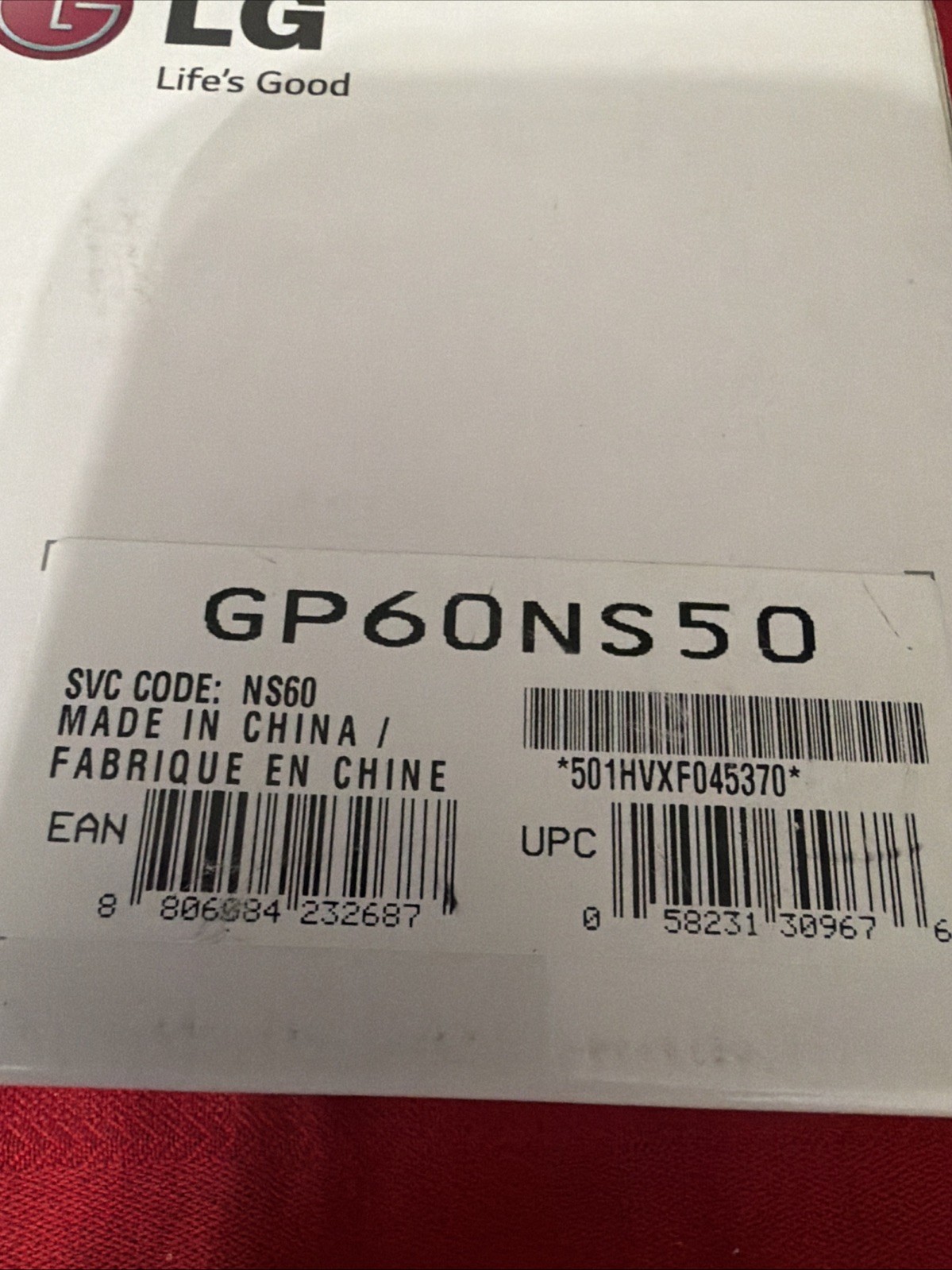 LG Mac Compatible Slim Portable DVD Writer – GP60NS50 – Brand New Sealed