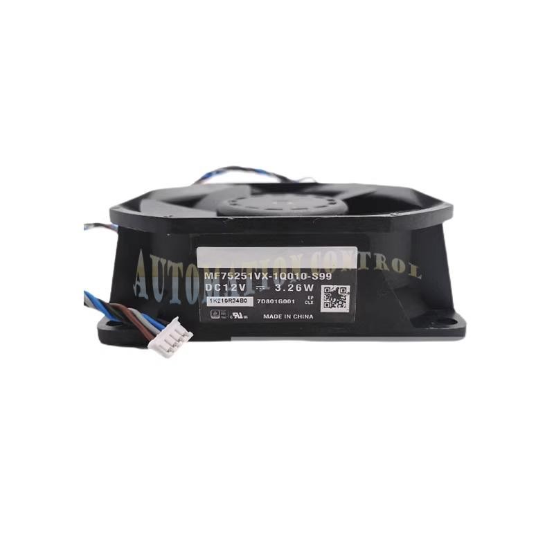 DC12V 3.26W 1PC New For Projector Cooling Fan 4-Wire 75*75*25mm