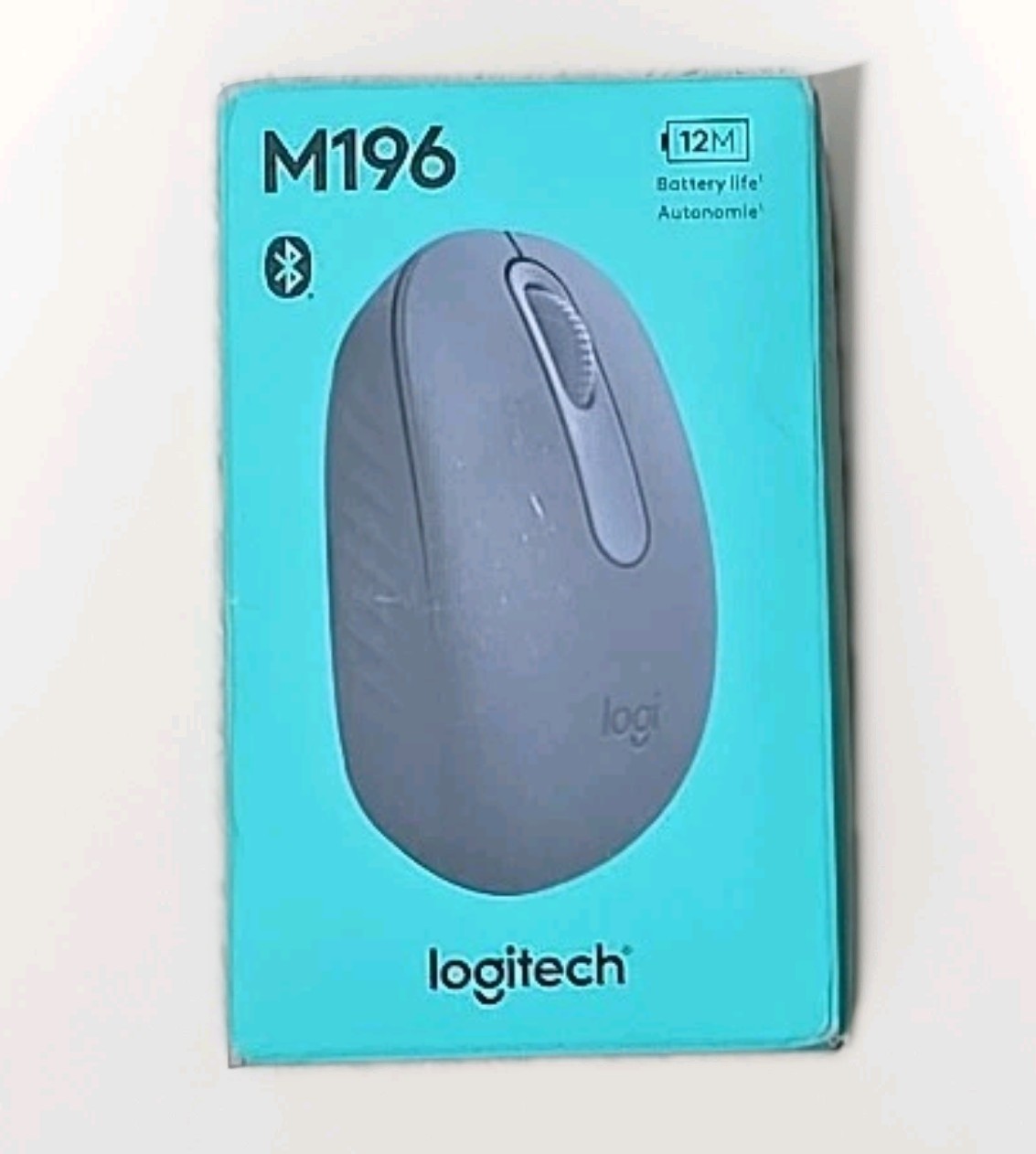 Logitech M196 Bluetooth Wireless Mouse For Windows & MacOS Laptop Computer