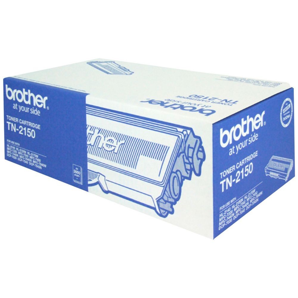 NEW OPEN BOX Brother GENUINE TN-2150 2150 Black Toner Cartridge 2,600 Pages