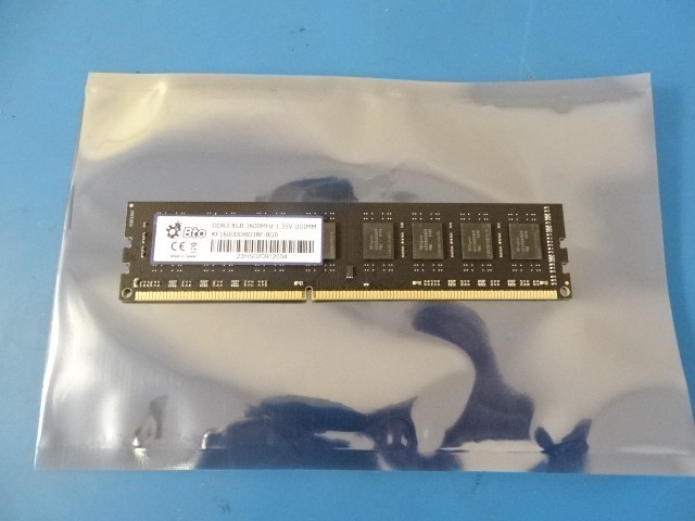 Bto 8GB DDR3 1600MHz PC3-12800 1.35V UDIMM RAM KF1600DDBD3BF-8GB