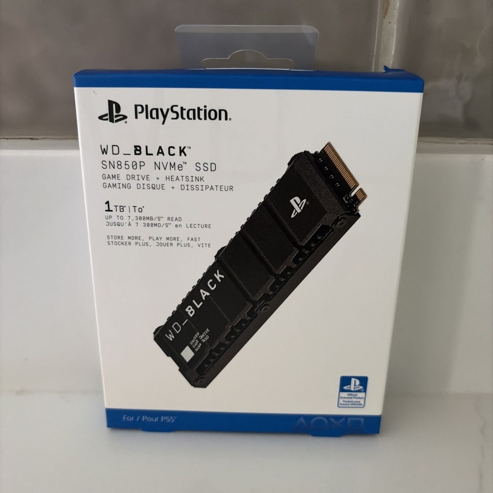 Western Digital WD_BLACK SN850P 1TB M.2 NVMe SSD for PlayStation 5 PS5- New