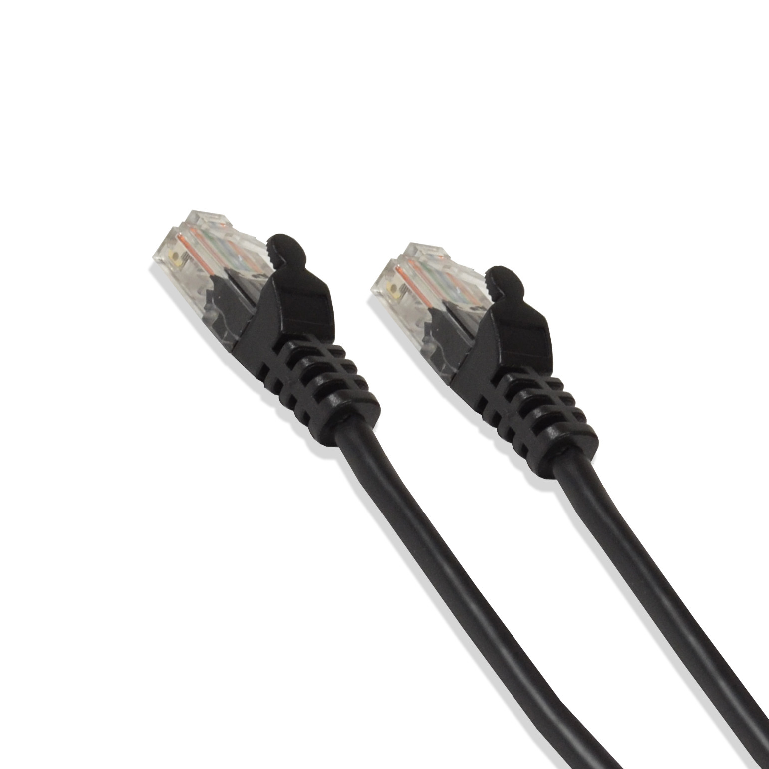 Cat6 UTP Ethernet Patch Cable 550Mhz 24Awg Black 75Ft (3 Pack)