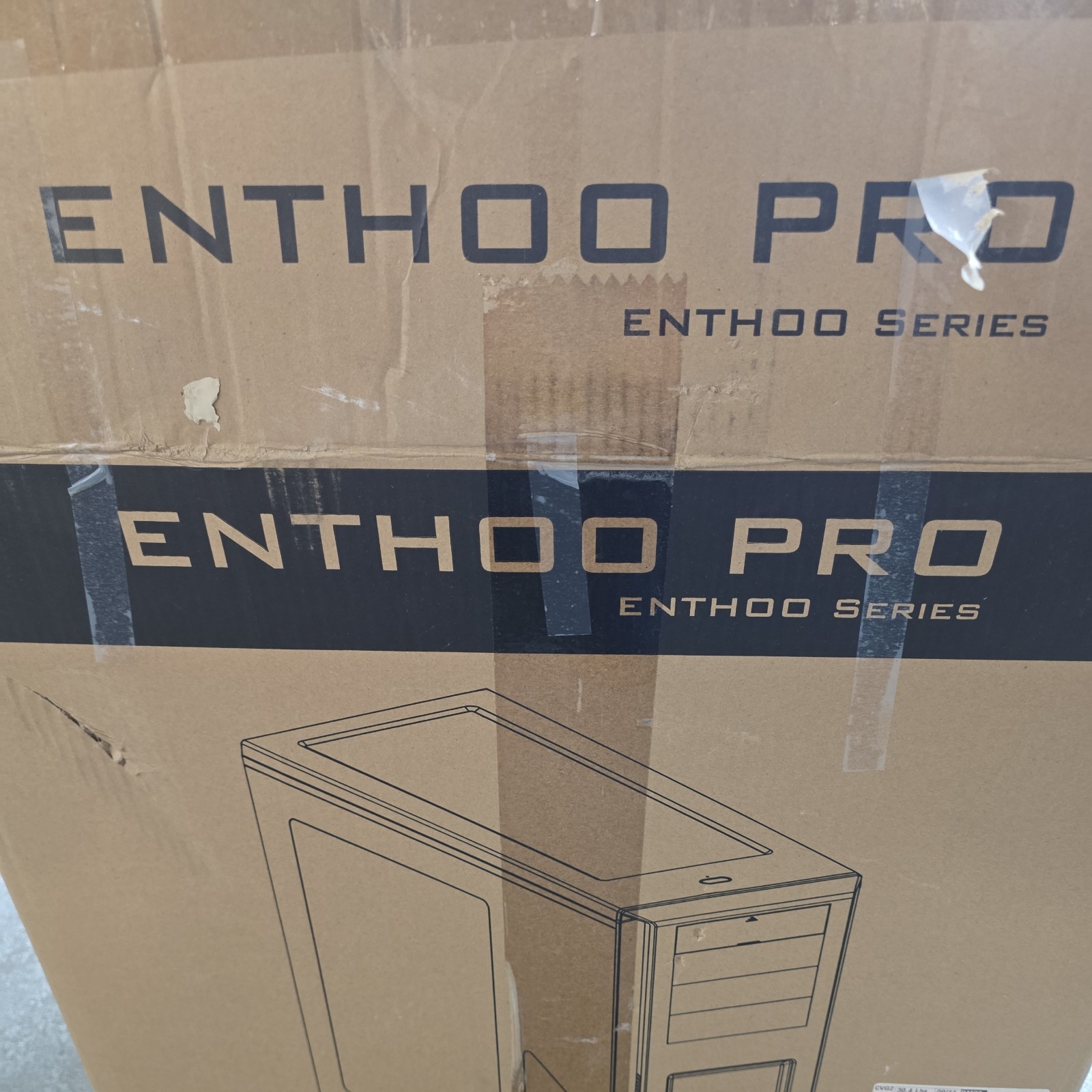 Phanteks (PH-ES614PTG_BK) Enthoo Pro ATX Chassis, Tempered Glass, Intergrated…