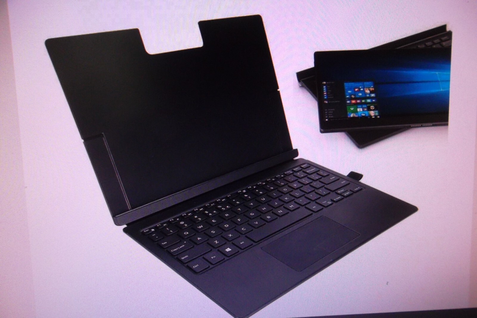 Dell 7TCC3 Keyboard Dock Folio Thin for Latitude 12 7275 XPS 12 9250 XD6CK NEW