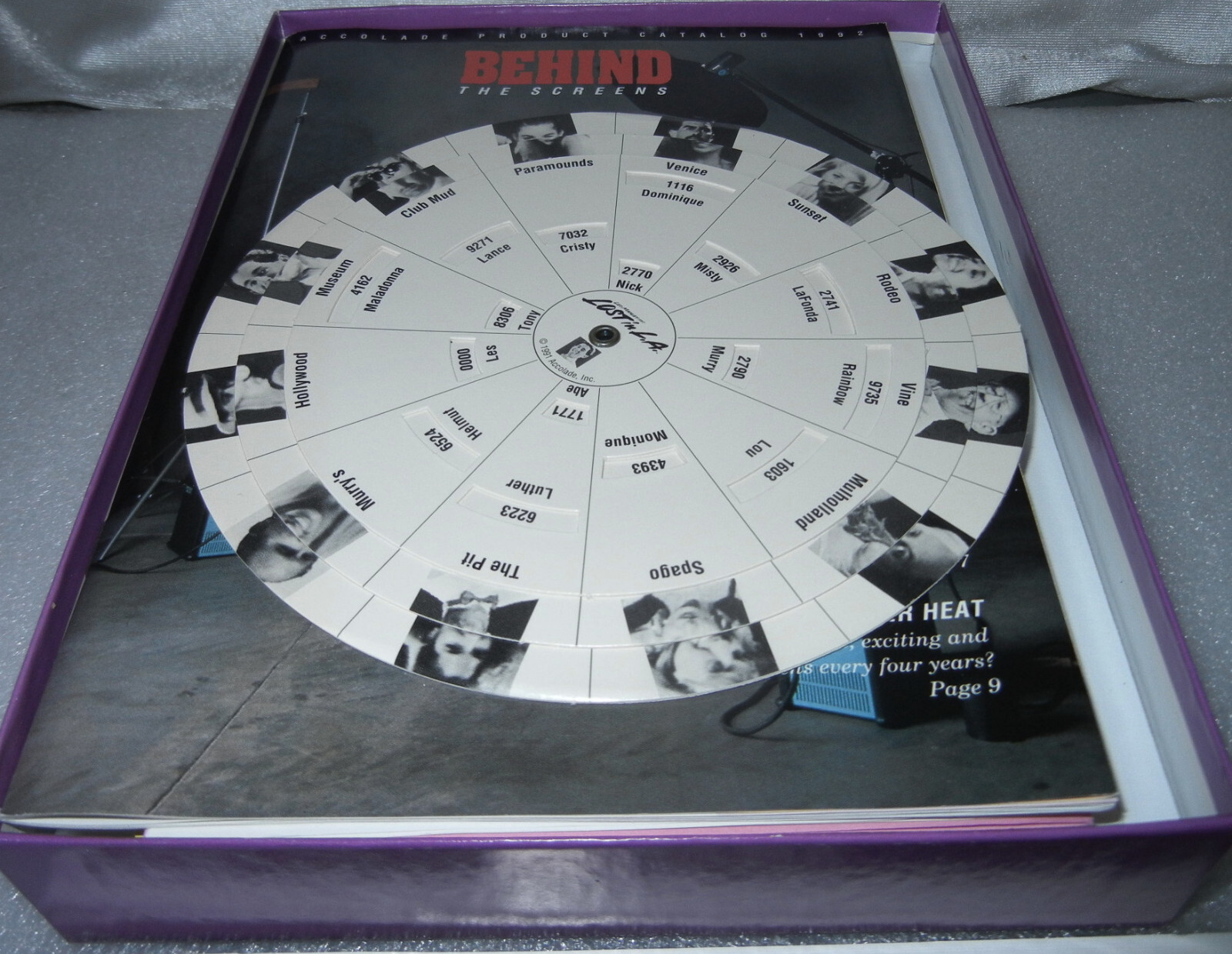 1994 Les Manley in: Lost in L.A. PC Large Retail Big Box PC Software Game 5.25″