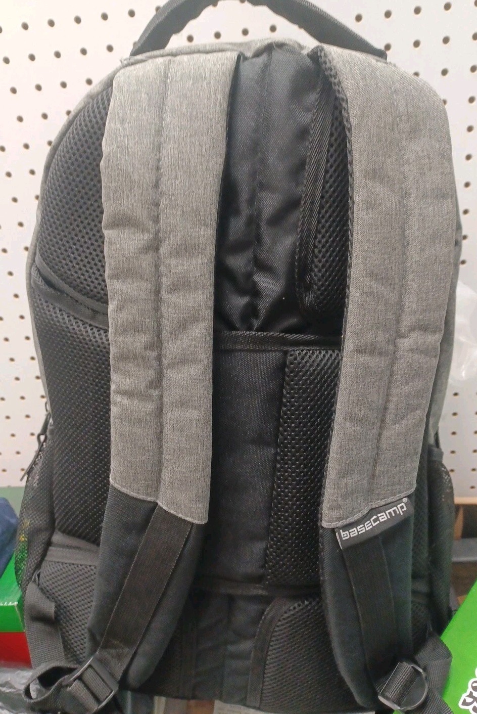 Matein Travel Laptop Backpack Grey Polyester Backpack Unisex Large
