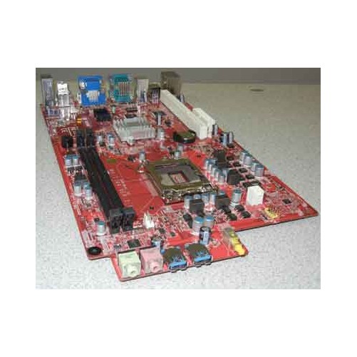 Microstar / MSI MS-7744 motherboard. On-board audio, Gigabit LAN, VGA, HDMI, DVI