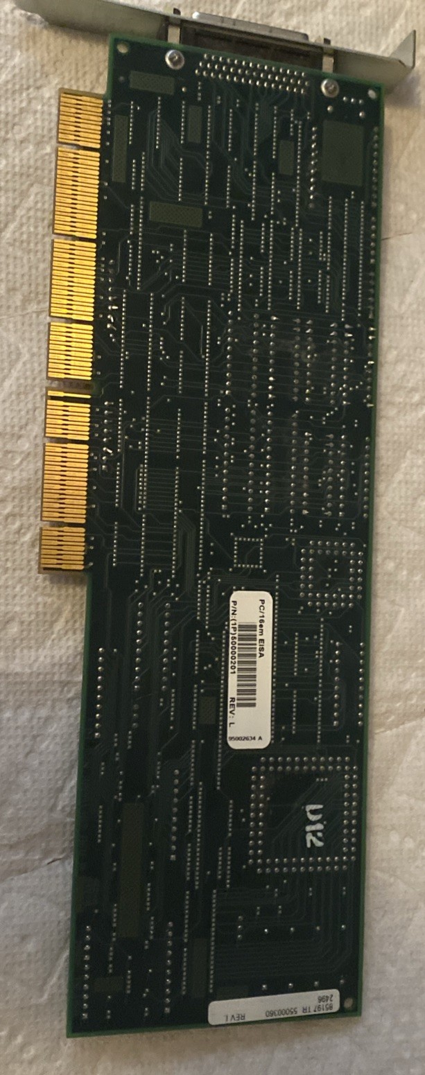Used Board. From 1990’s Working Computer PC/16em EISA PIN:(1P)50000201 Untested