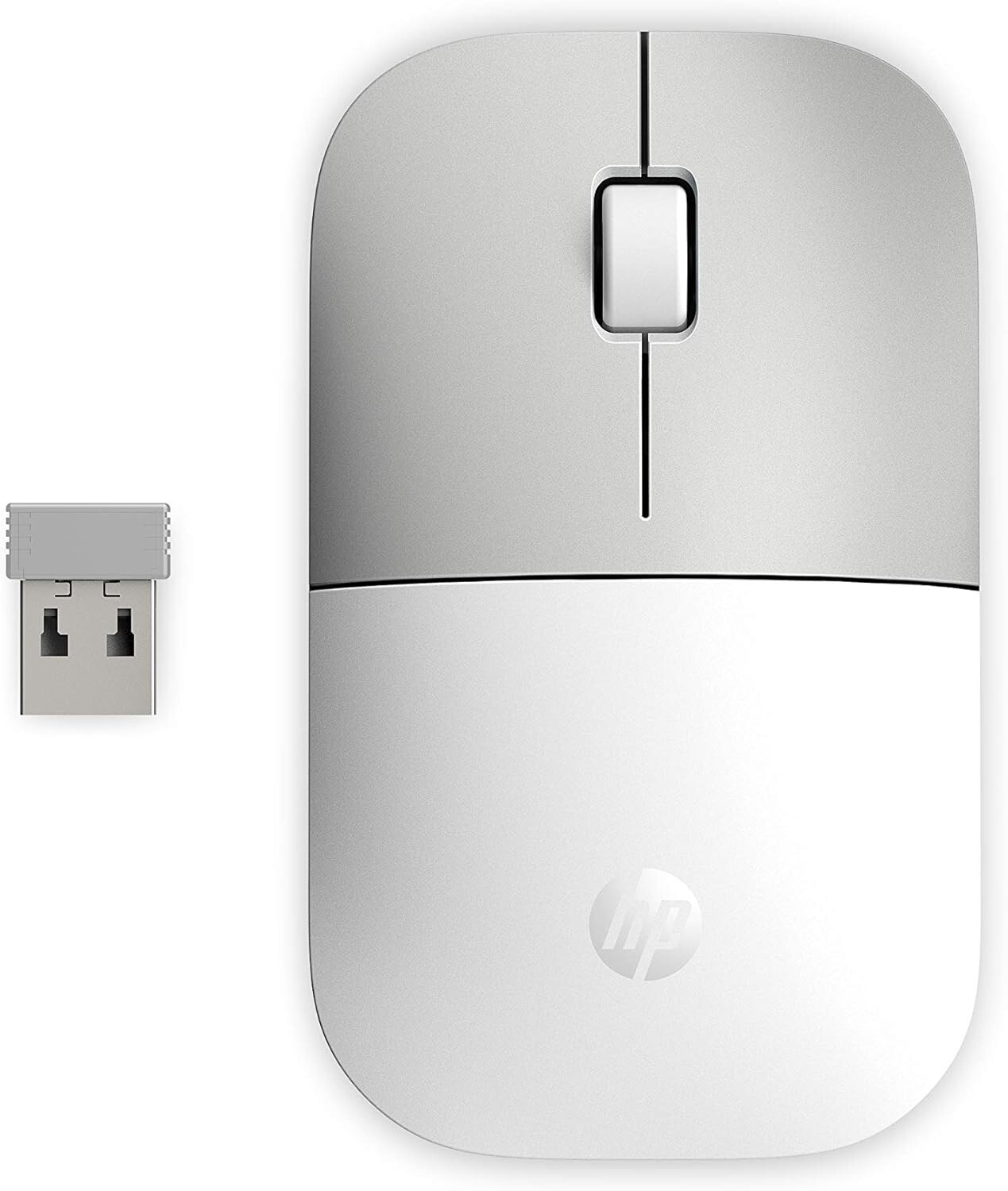New HP Z3700 Wireless Mouse Ceramic White 681S1AA#ABL Genuine USA Seller