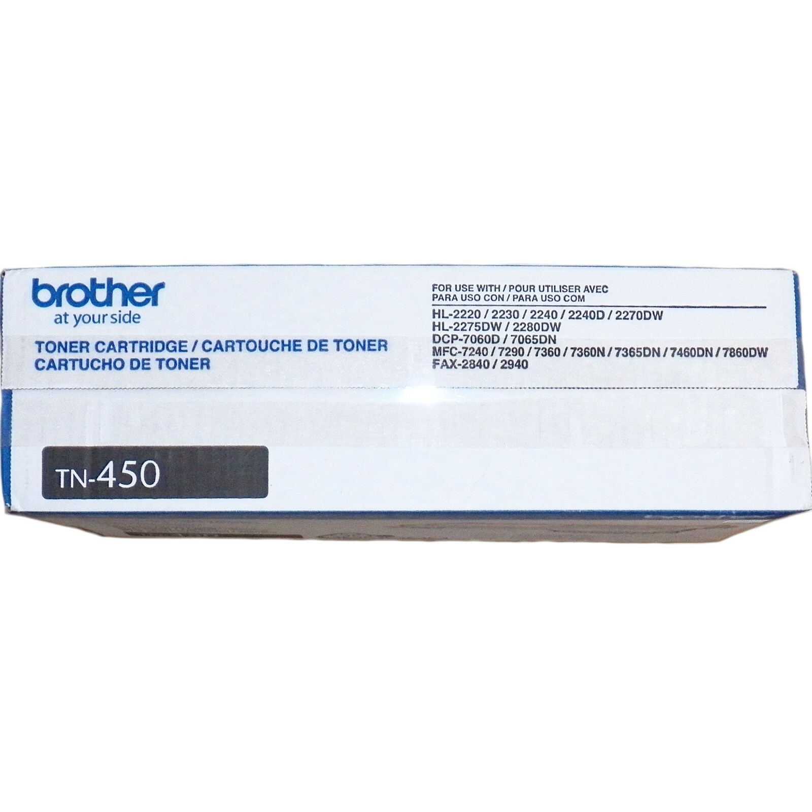 Genuine OEM Brother TN 450 High Yield Mono Laser Toner Cartridge 2,600 Pages