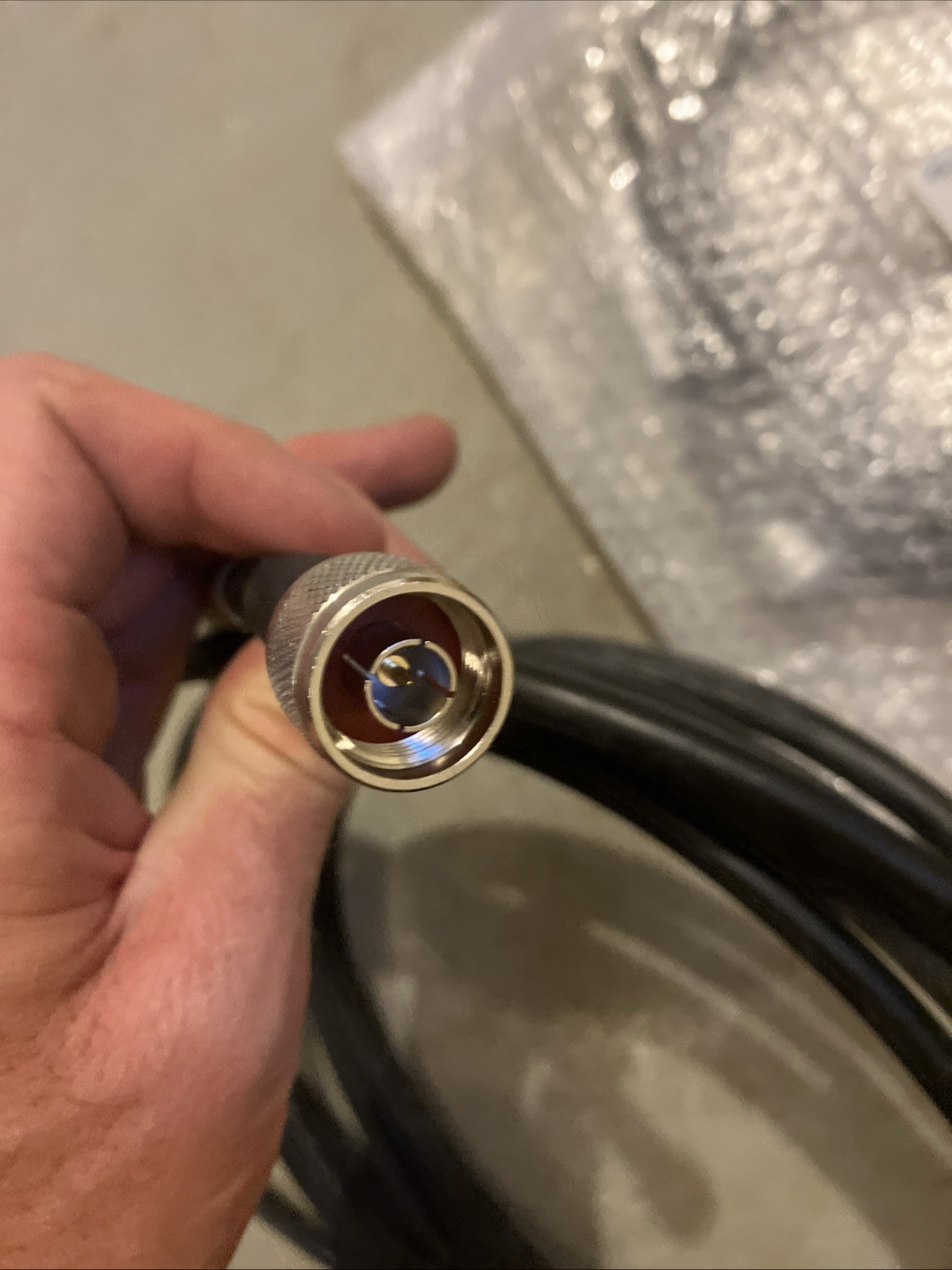 ACCELTEX Solutions ATS-400-NJ-NP-20FT 20’ Coax TYPE N Male/Female CABLE ASSEMBLY