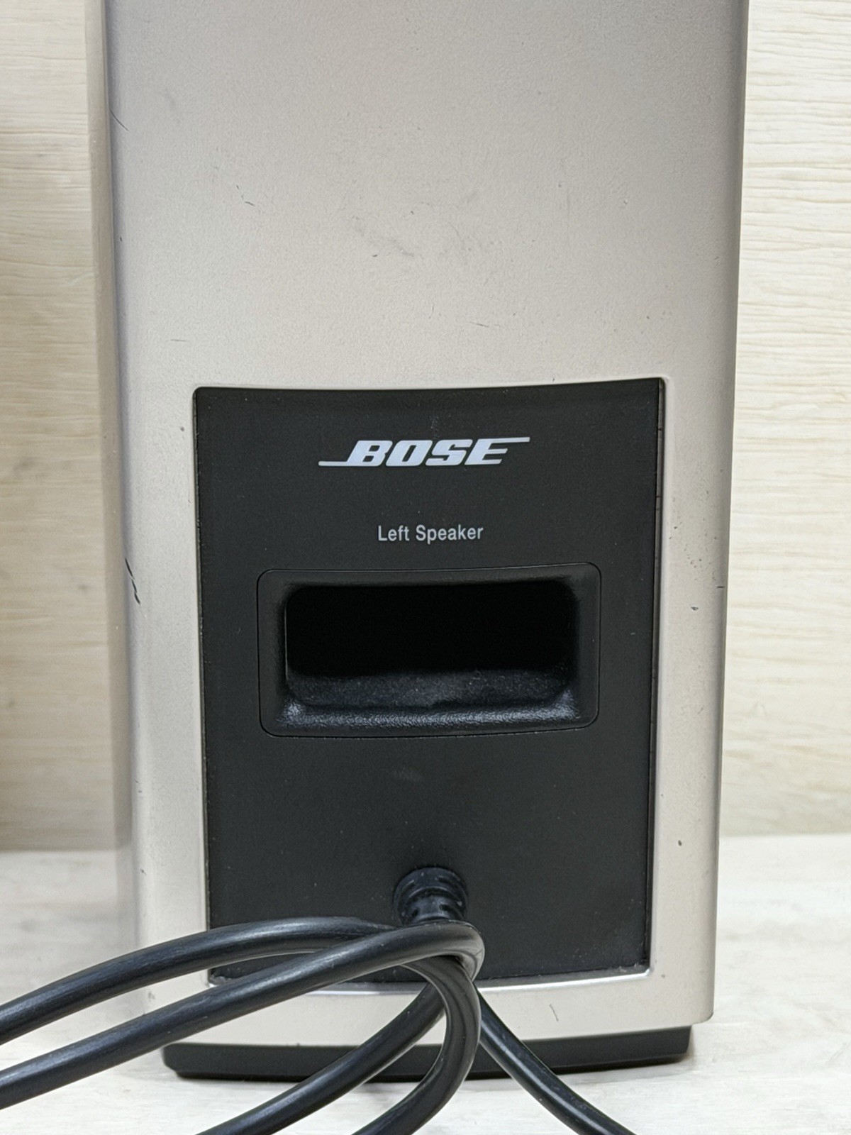 Bose Companion 20 Multimedia Computer Speaker System Silver, Wires, Pod – Tested