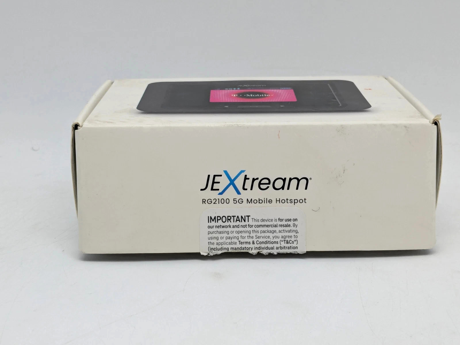 Franklin JEXtream RG2100 T-Mobile Only 5G Wi-Fi 6 Mobile Hotspot Device – New