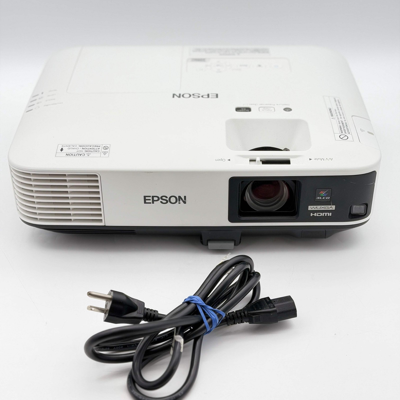 Epson PowerLite 2255U 3LCD Projector 5000Lm WUXGA 1080p Wireless LOW 190 Hrs