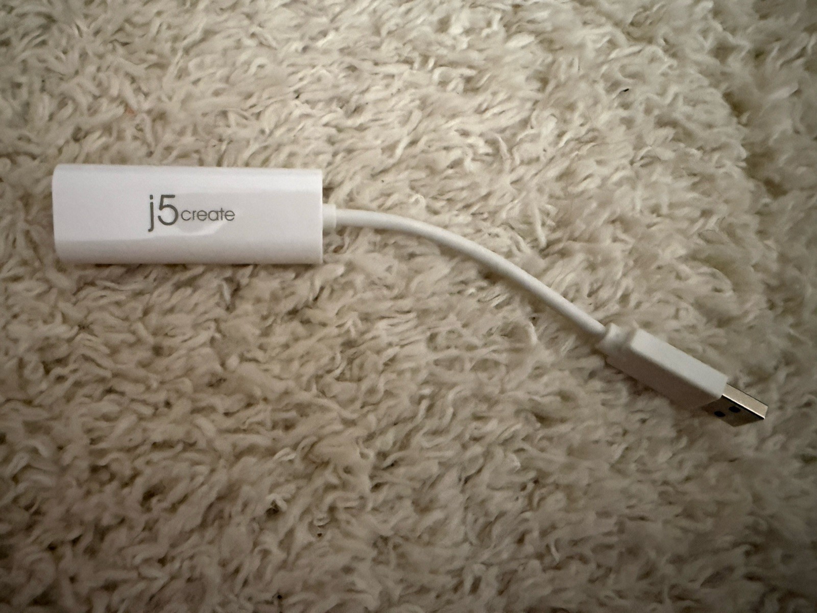 j5create USB 2.0 to HDMI Adapter HDMI Standard Female White