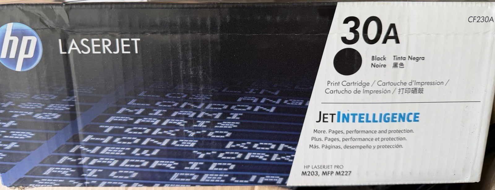 HP 30A CF230A Genuine Black Laser Toner for LaserJet Pro M203 M227