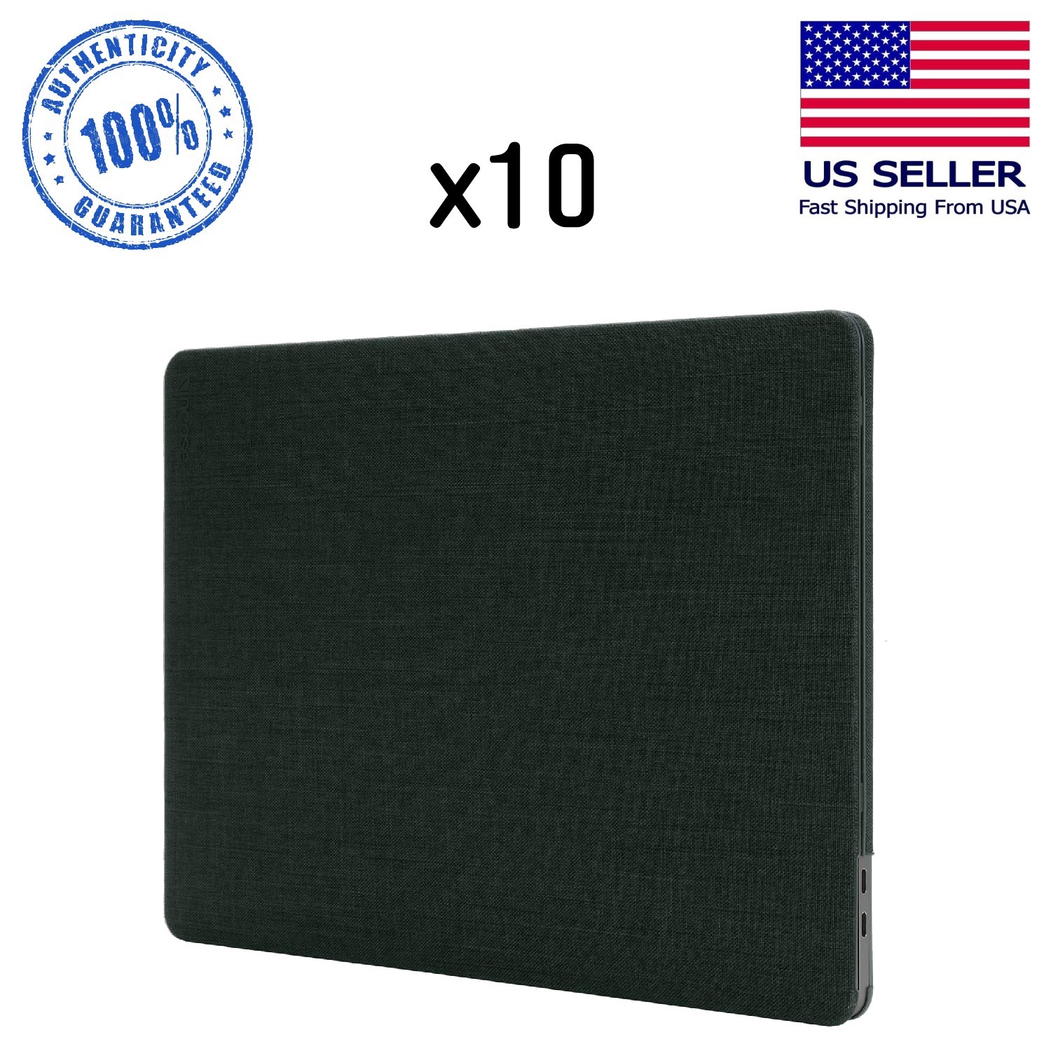 Lot of 10 Incase Textured Hardshell Case Woolenex MacBook Pro 15″ New