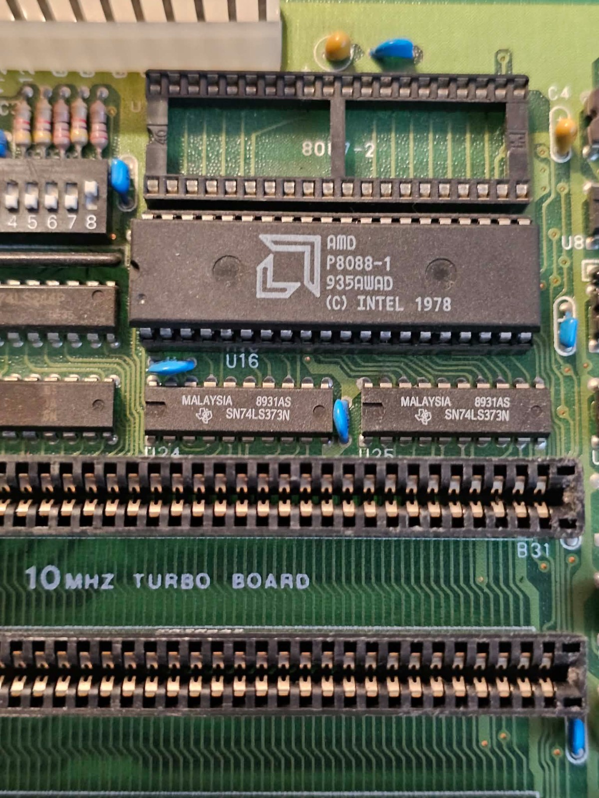 NOS Retro ISA retro Mainboard DTK-PIM-TB10-Z XT Rev9 8-bit INTEL 8088 640KB RAM