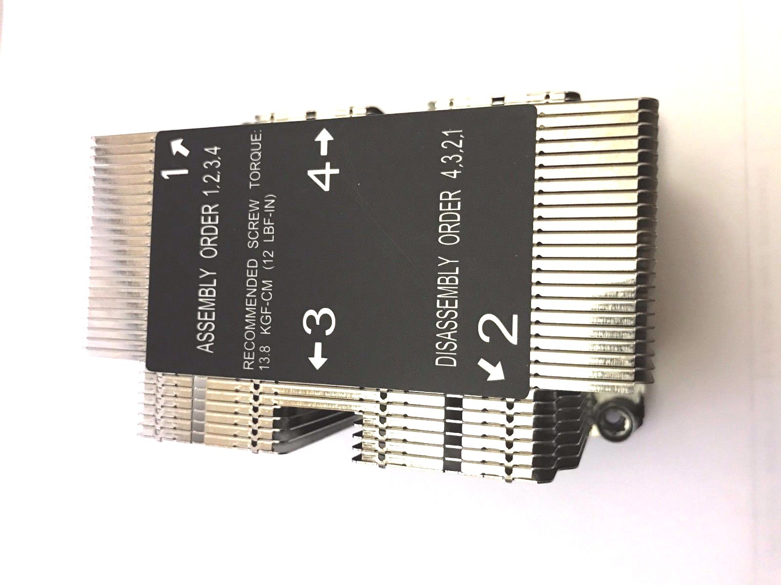 *NEW*Supermicro SNK-P0068PSC LGA 3647-0 2U &UP X11 Purley Platform CPU Heat Sink