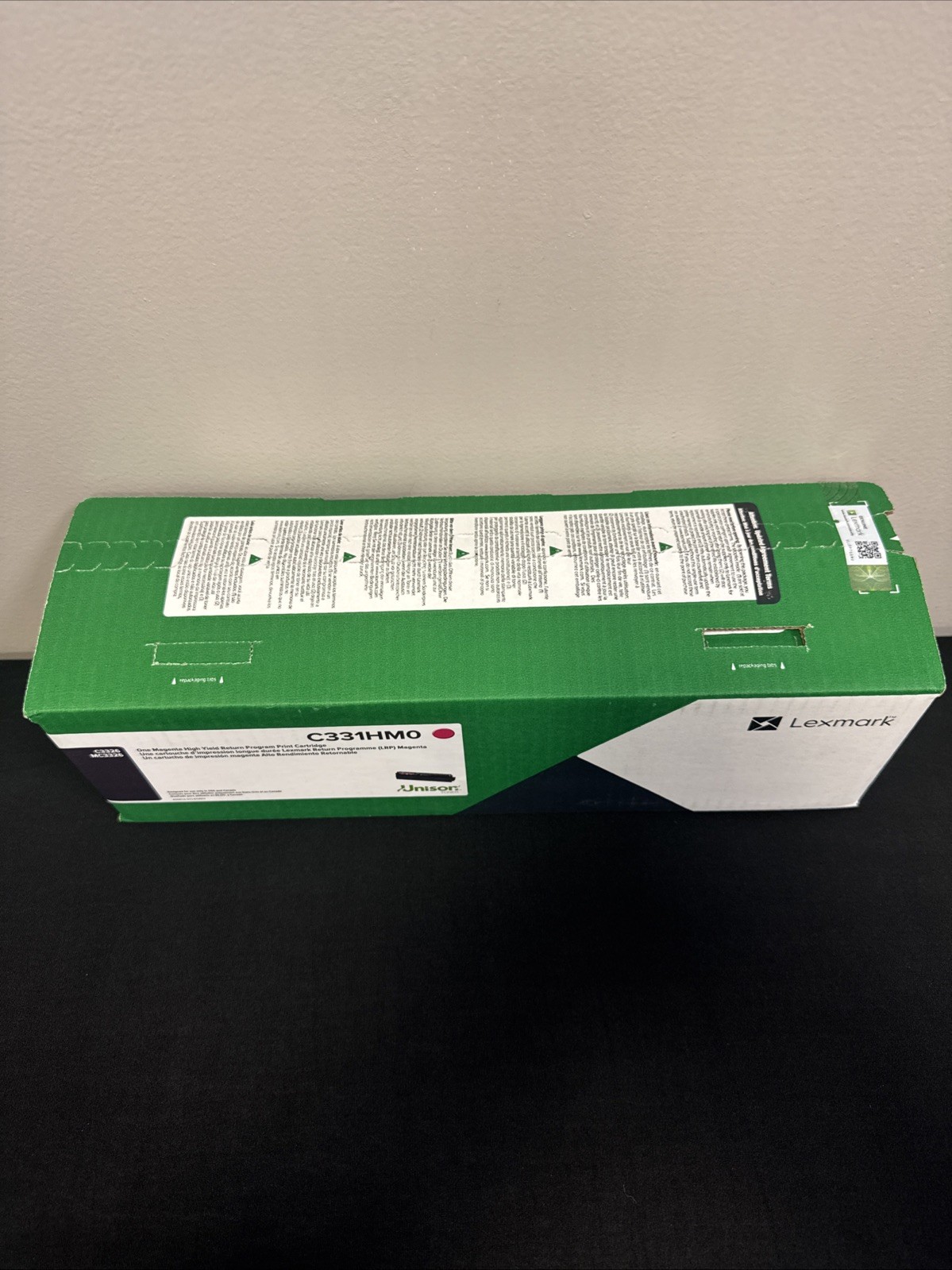 GENUINE Lexmark C331HM0 Magenta Return Program High Yield Toner C3326 MC3326 NEW