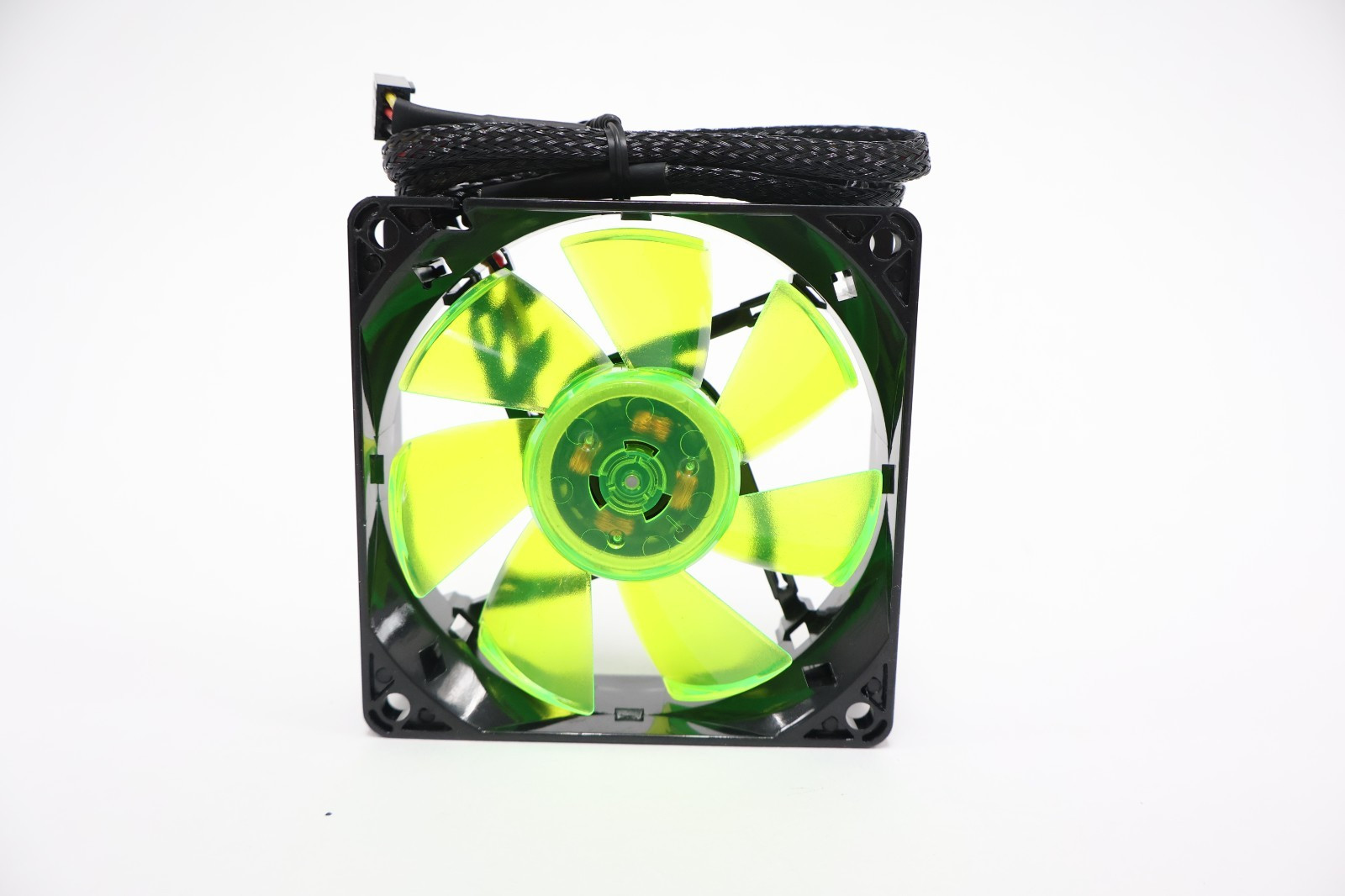GELID Solutions WING 8 Green 80mm Silent Case Fan – Nanoflux 3 Pin Connector