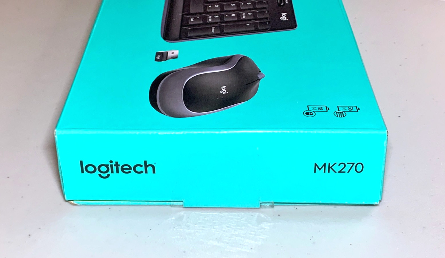 LOGITECH MK270 Full-Size Wireless KEYBOARD & MOUSE Combo, 2023 Factory SEALED