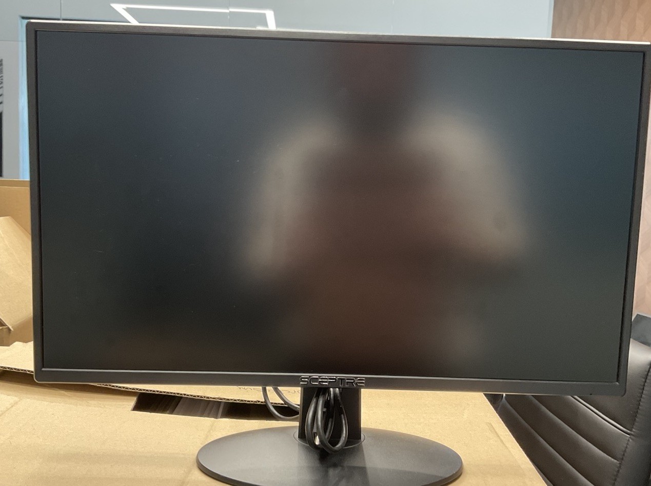 Sceptre E248W 24” 1080p LED Monitors 75Hz HDMI VGA – Used Tested Working
