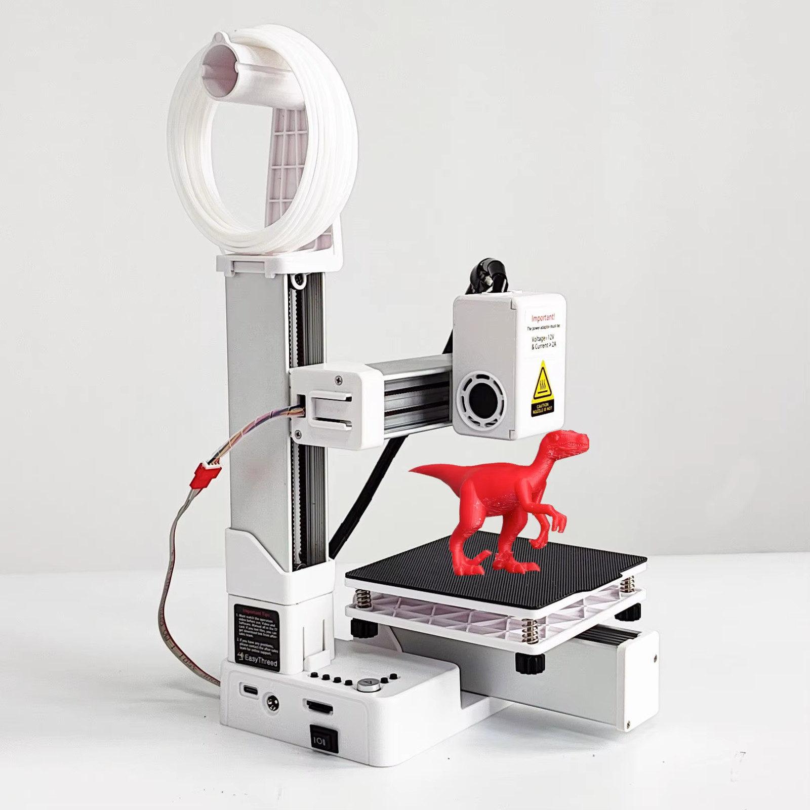 EasyThreed 3D Printer Entry Level Compatible with PLA TPU 1.75mm Filament includ