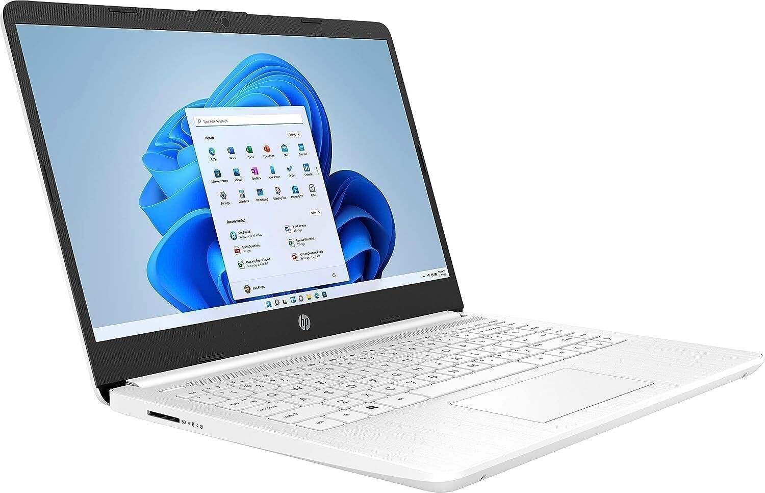 HP 14″ Laptop – Intel Processor N4120 4GB Memory 64GB eMMC Storage Windows 11
