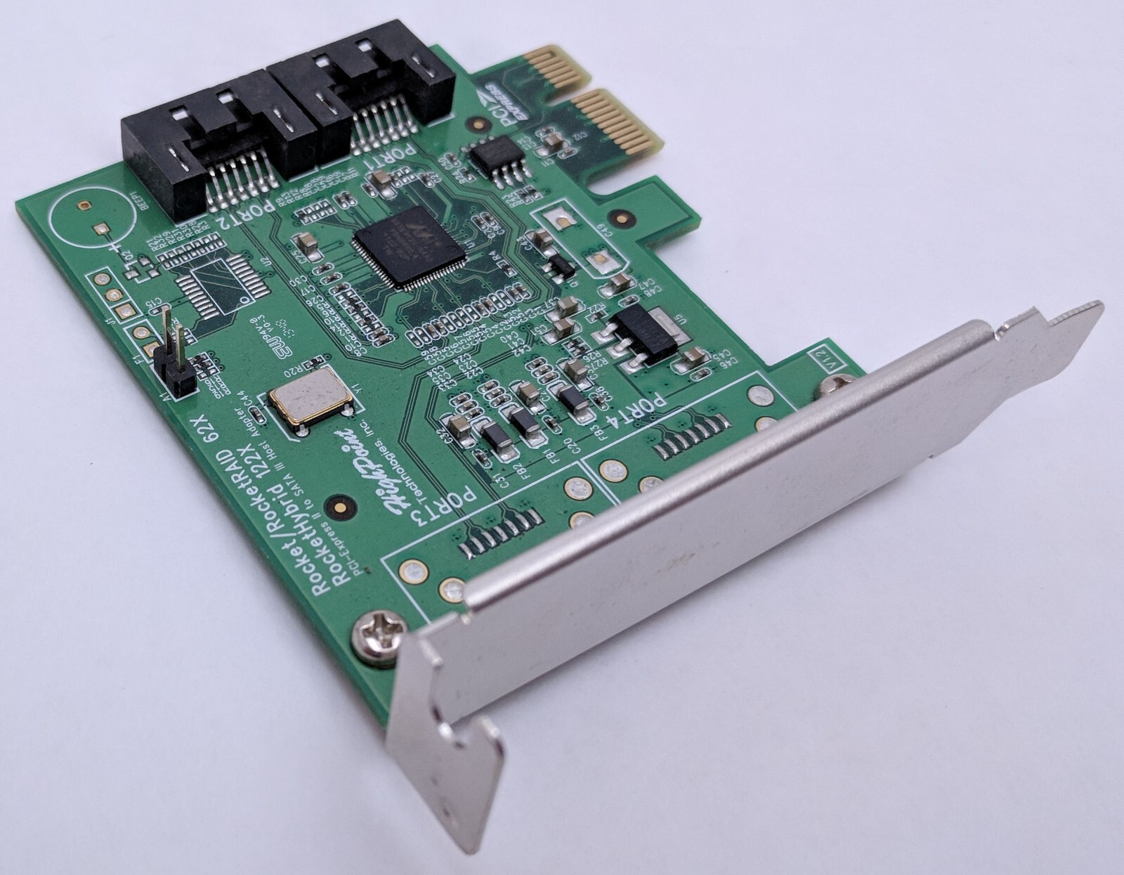 HighPoint Rocket/RocketRAID 62X RocketHybrid 122X Dual Port SATA Host Adapter