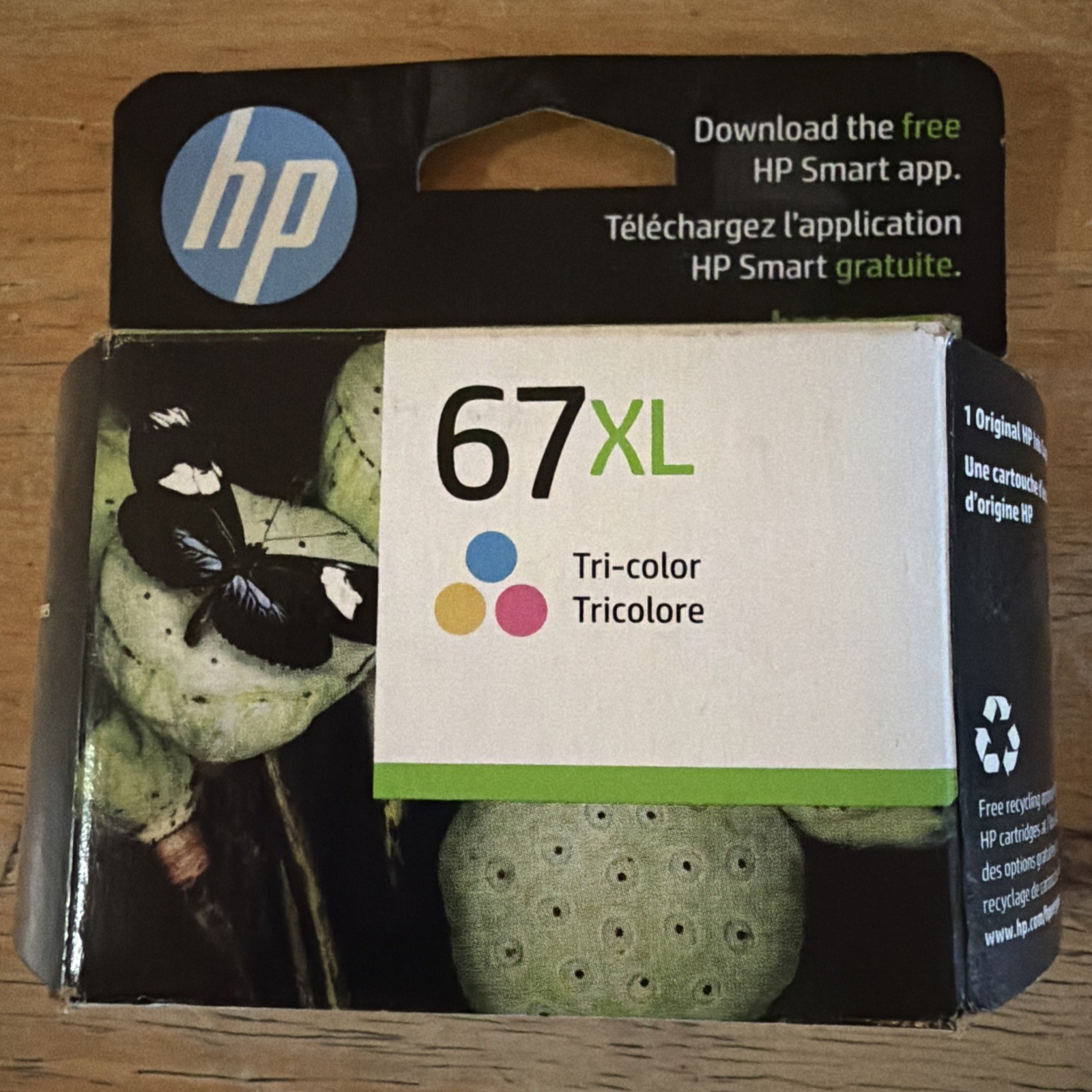 Genuine -OEM HP 67XL High Yield Tri-Color Original Ink Cartridge – 3YM58AN