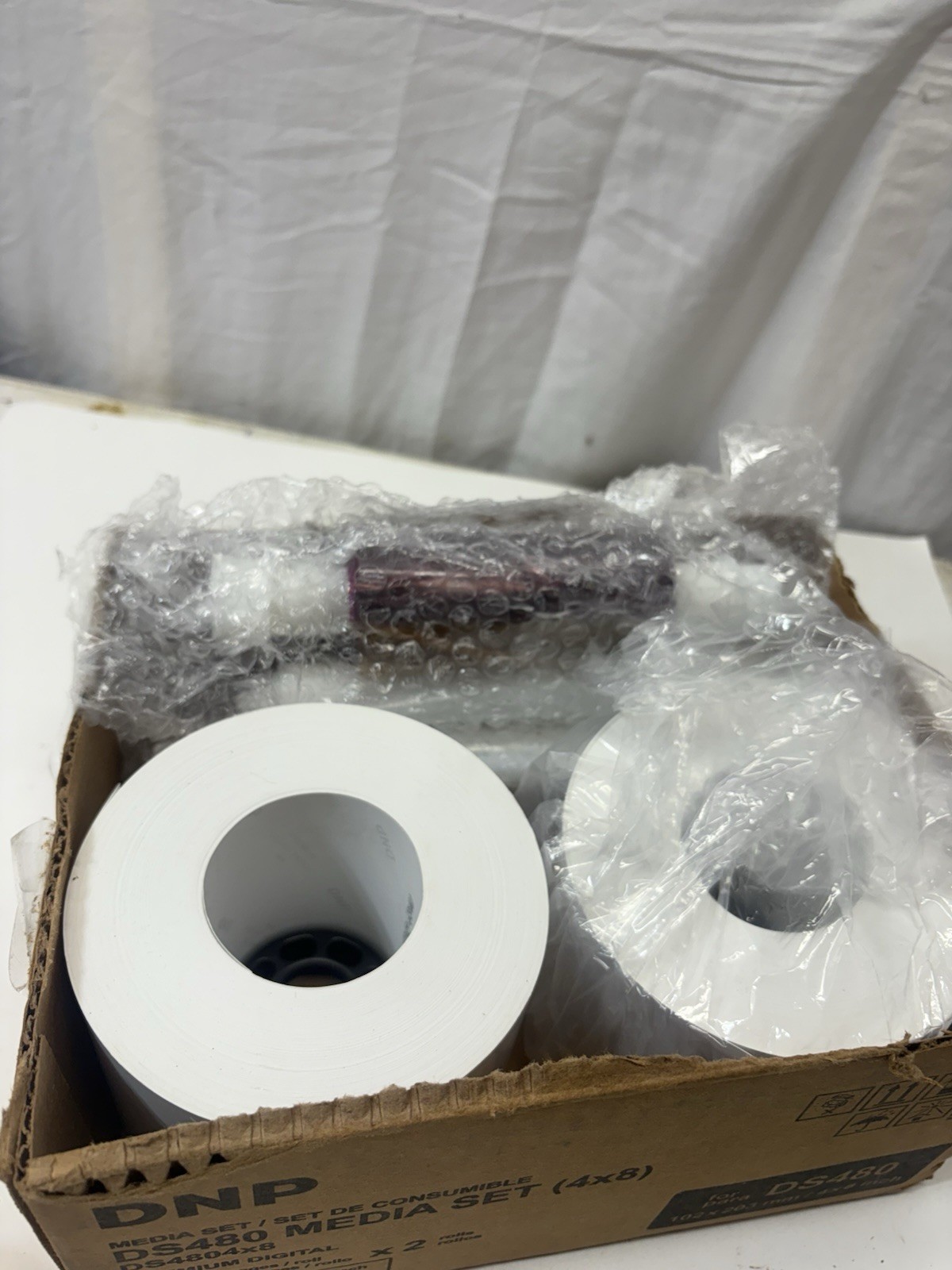 DNP Premium Digital Media Set DS480 4×8 200 Images x 2 Rolls 400 Total