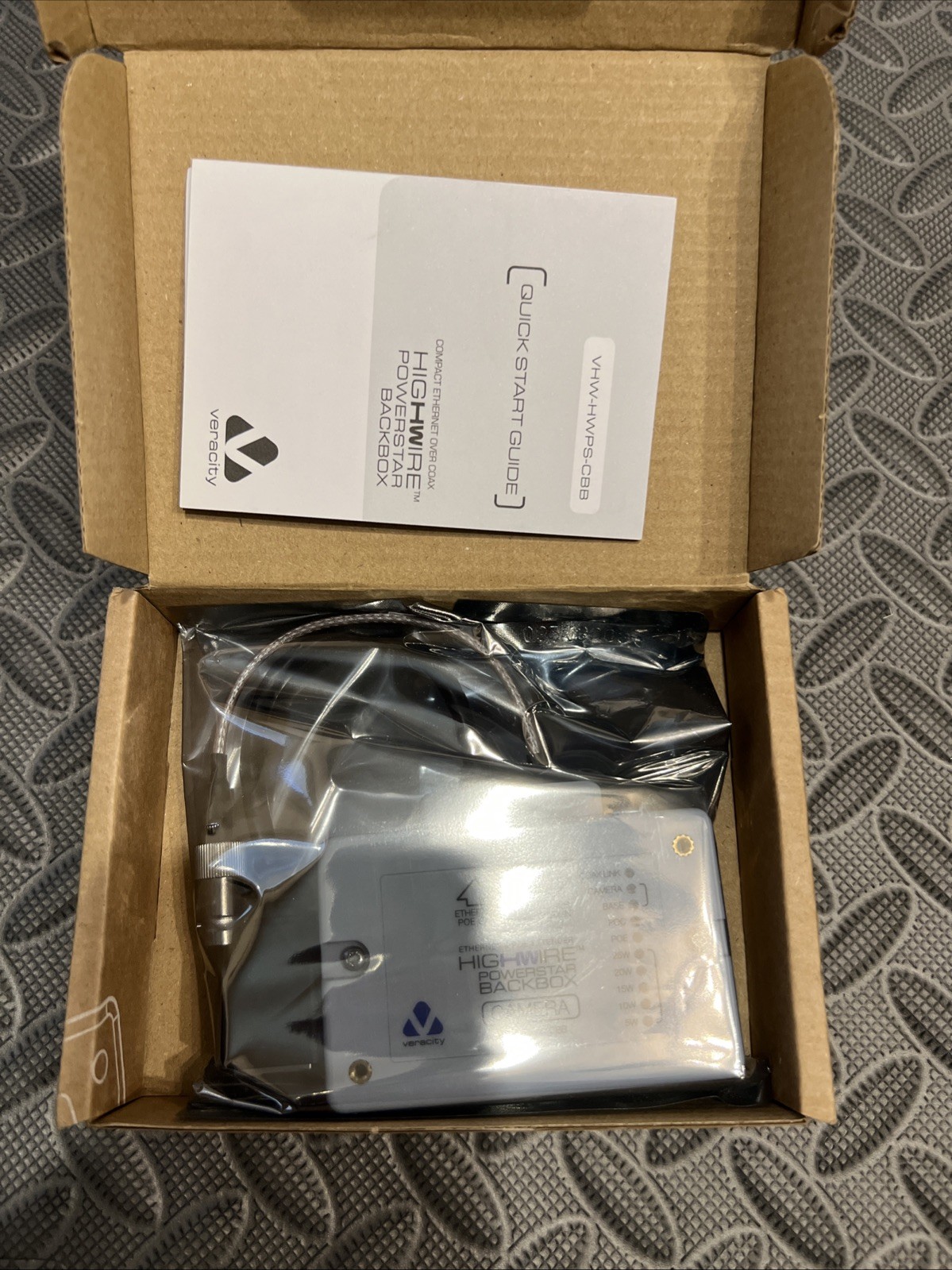 Veracity VHW-HWPS-CBB Highwire Powerstar Camera BackBox