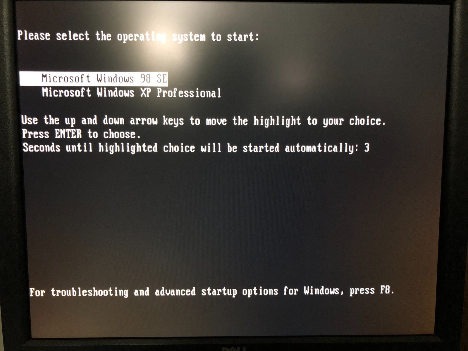 Dell Dimension 4550 Dual Boot Win98SE & XP – New Caps – Custom – P4, NVIDIA AGP