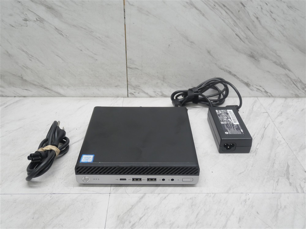 HP MP9 G4 Retail Mini PC Computer – Intel i7-8700t 2.4Ghz 16GB + Adapter!