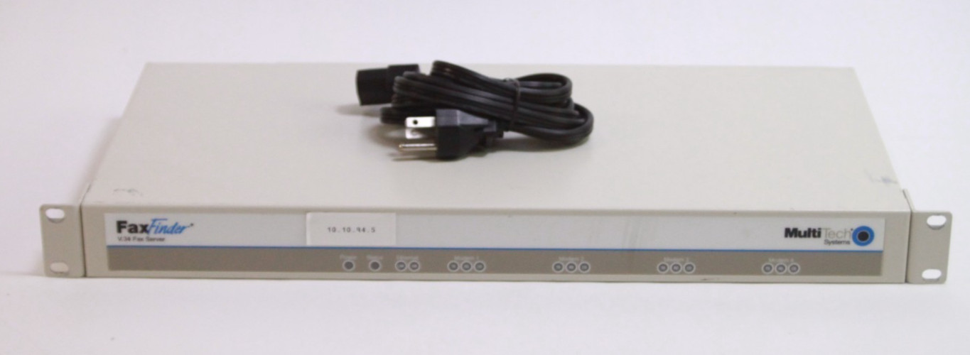 MultiTech Systems FaxFinder V.34 FF430 Fax Server – USED