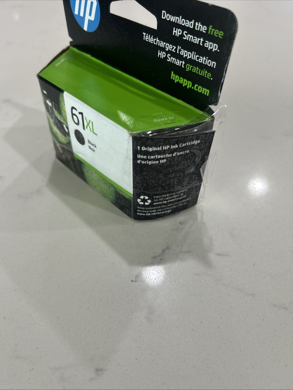 HP 61XL Black High Yield Ink Cartridge – CH563WN#140 Exp 8/2023