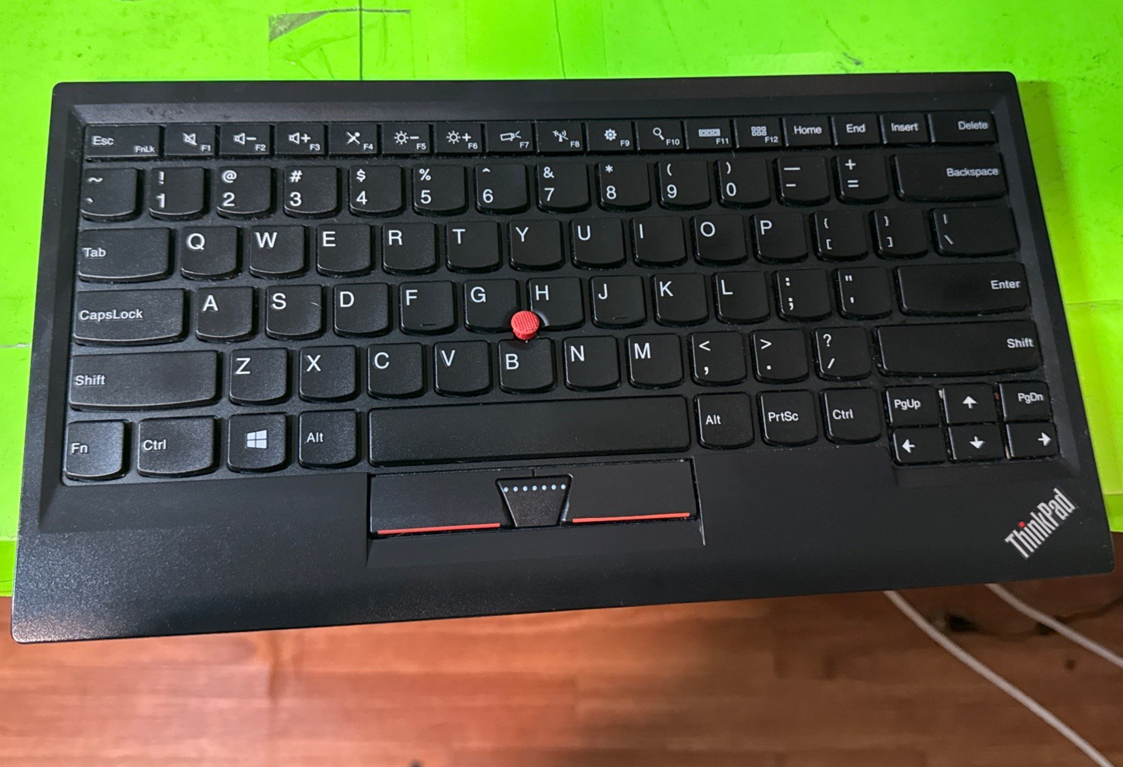 Lenovo Thinkpad KT-1255 Trackpoint Bluetooth Keyboard English Layout Black