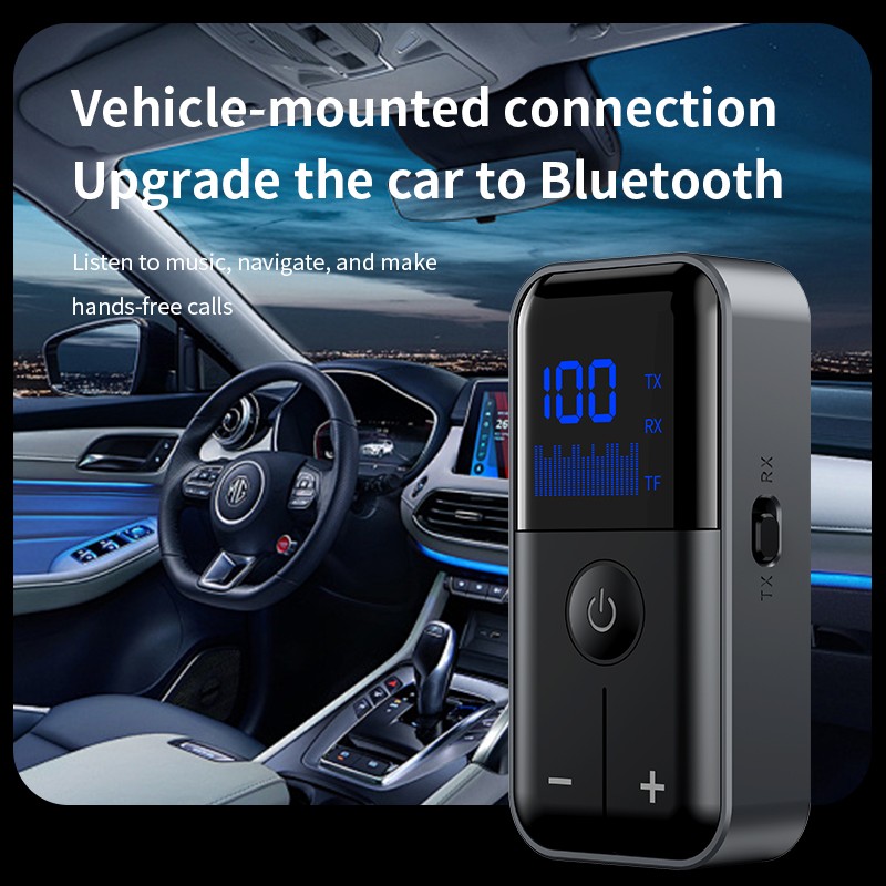 2 in 1 Wireless 5.4 Bluetooth Transmitter Receiver Adapter Audio 3.5mm Jack Aux