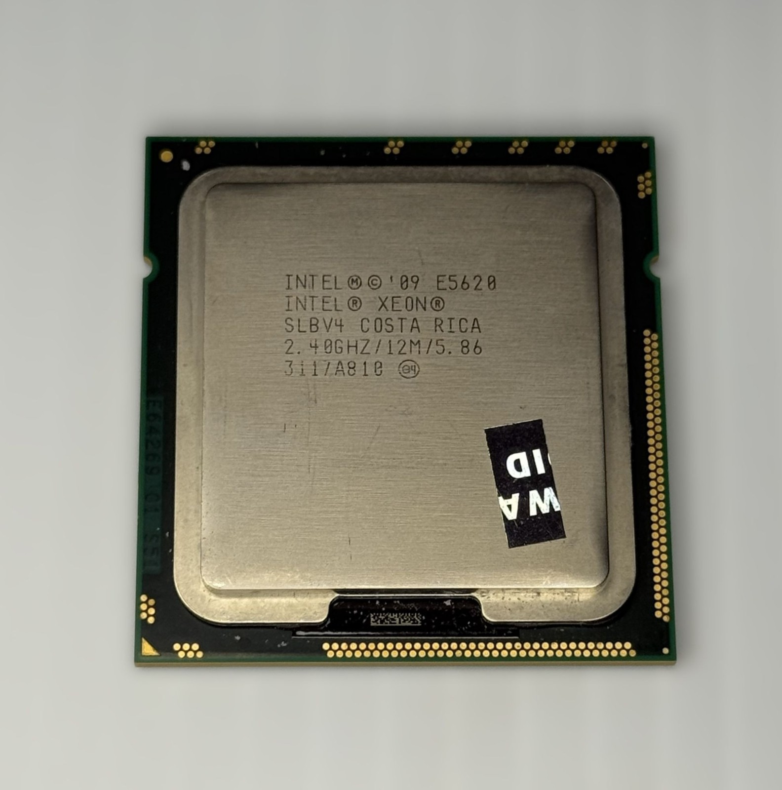 Intel Xeon E5620 Quad Core 2.40GHz LGA-1366 12M Server Processor SLBV4 80W
