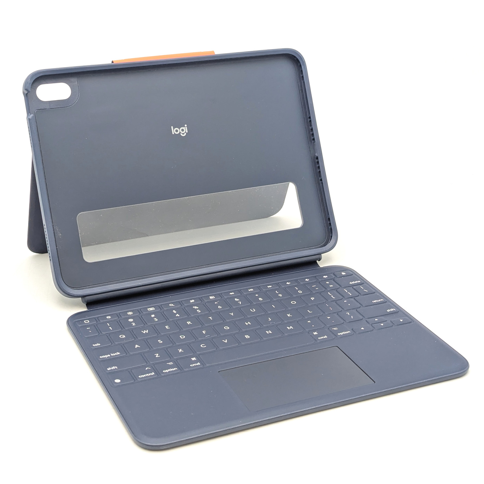 Logitech Rugged Combo 4 Touch Keyboard/Cover Case for Apple iPad 10th Gen | Blue