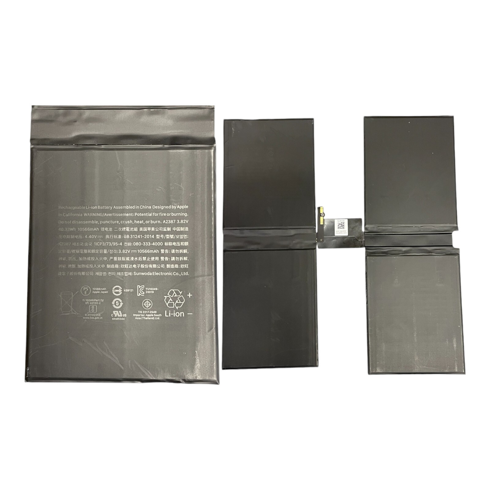 OEM Original Apple iPad Pro 12.9 2021 A2378 A2379 5th Gen 10566mAh A2387 Battery