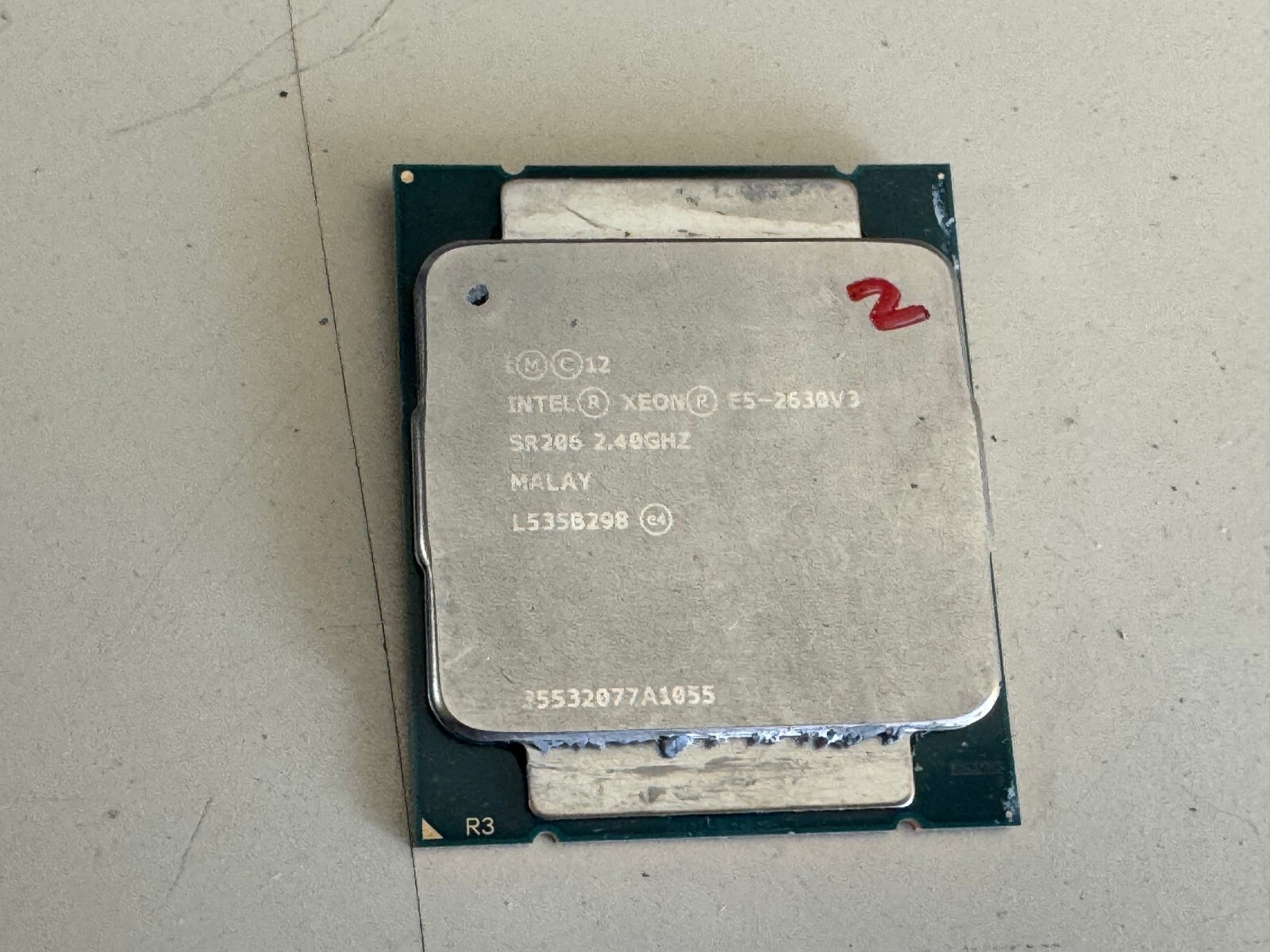 Intel Xeon E5-2630 v3 2.4GHz 8 Core 20MB 8GT/s 85W Processor SR206