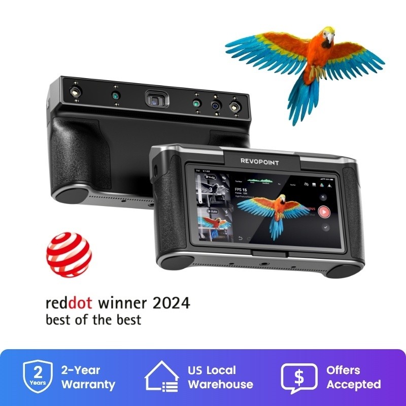 Revopoint MIRACO 3D Scanner 0.05mm 18FPS All-in-one Scanner For 3D Printer 16GB
