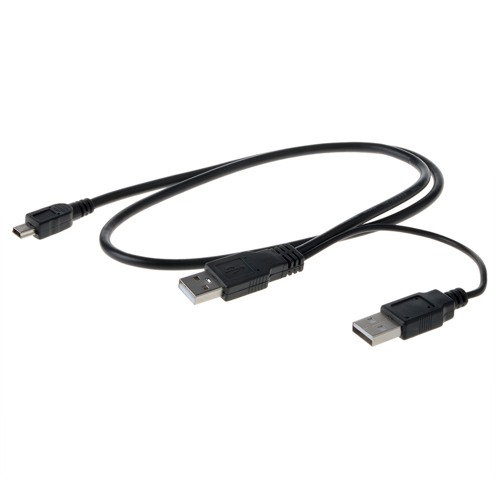 USB Charger+Data SYNC Y Cable Cord For Hitachi 2.5″ Portable Hard Drive Disk HDD