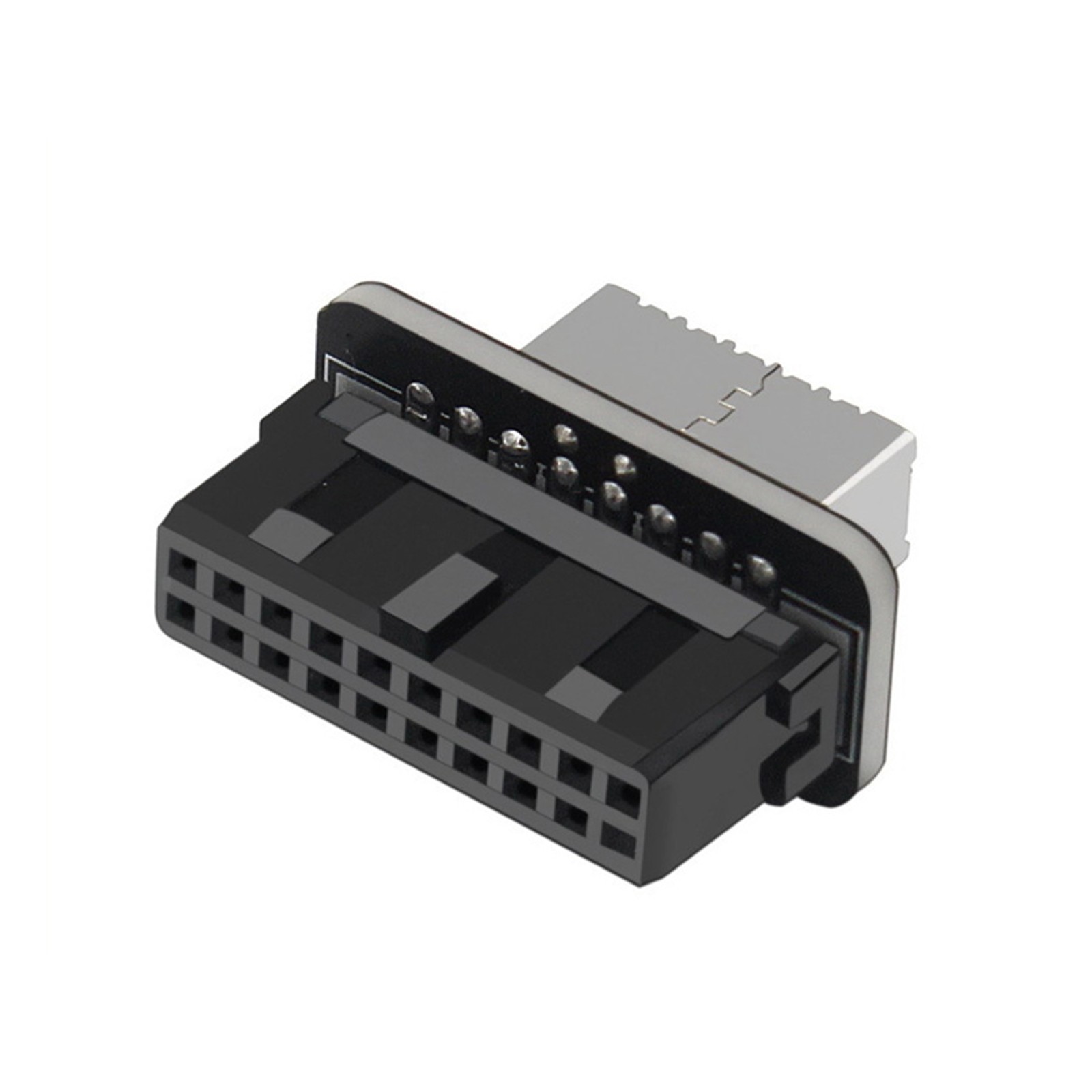 USB 3.0 Internal Header to USB Type C Front Type E Adapter 19P/20P Converter a