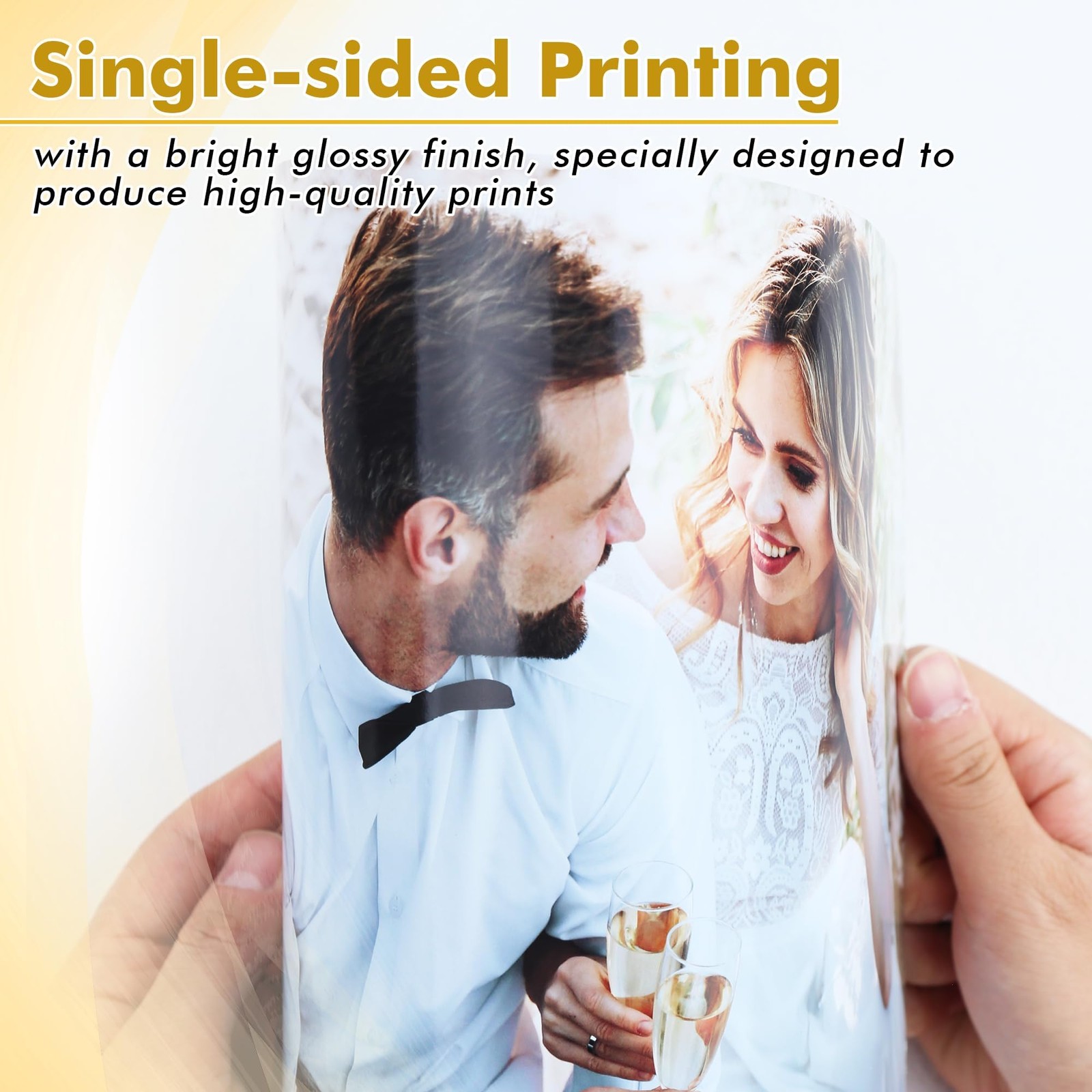 Printer Paper 8.5×11 Inch 36LB 100 Sheets Glossy White Koala Inkjet Thin